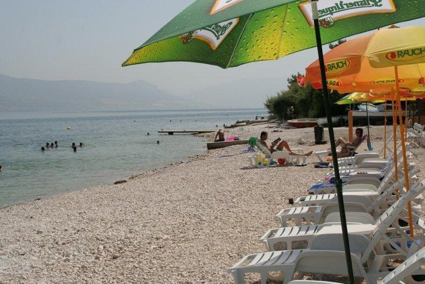 Villa Fjaba - By The Sea - With The Big Terraces & Great Sea View Trogir Exteriör bild