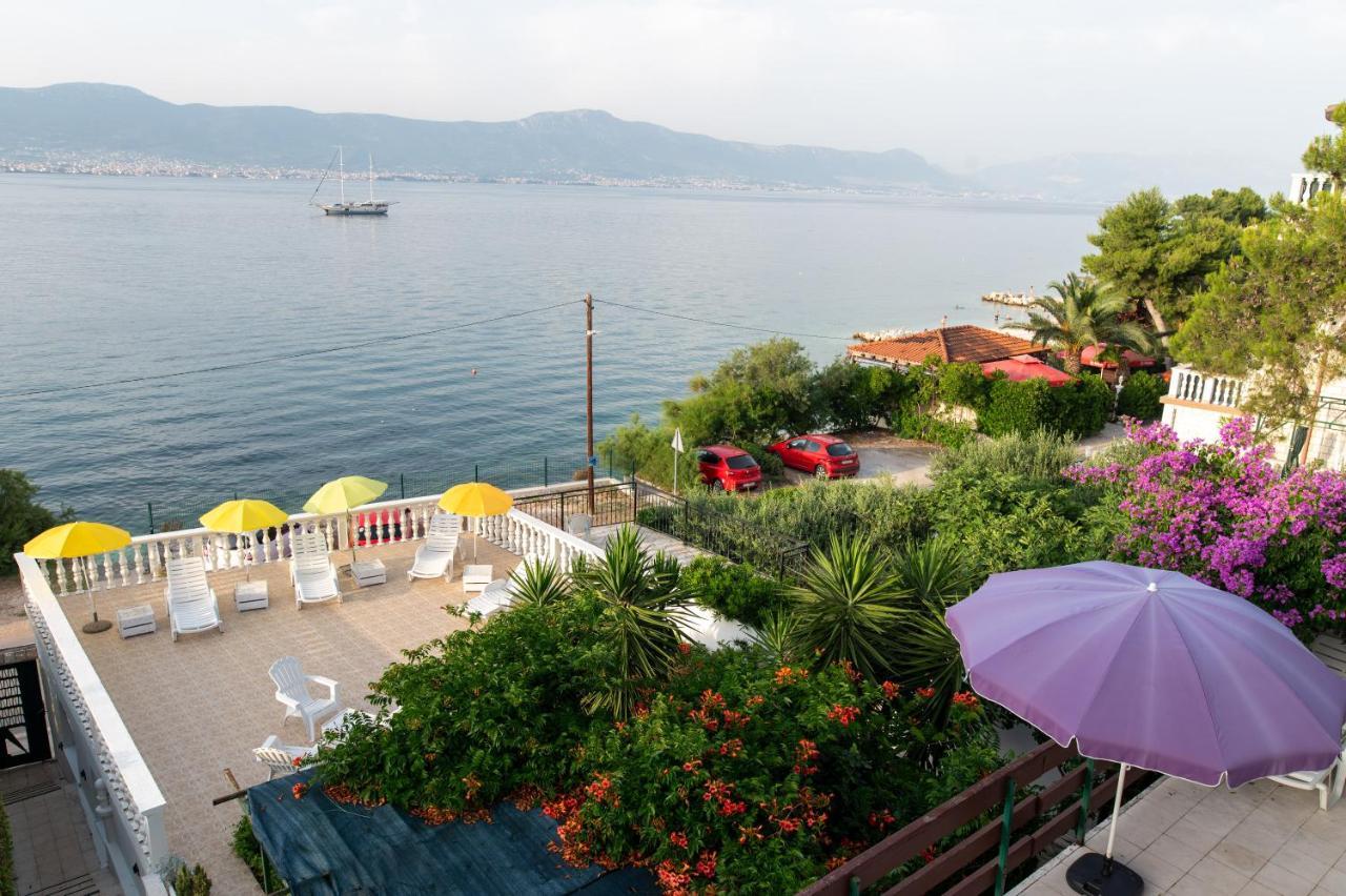 Villa Fjaba - By The Sea - With The Big Terraces & Great Sea View Trogir Exteriör bild