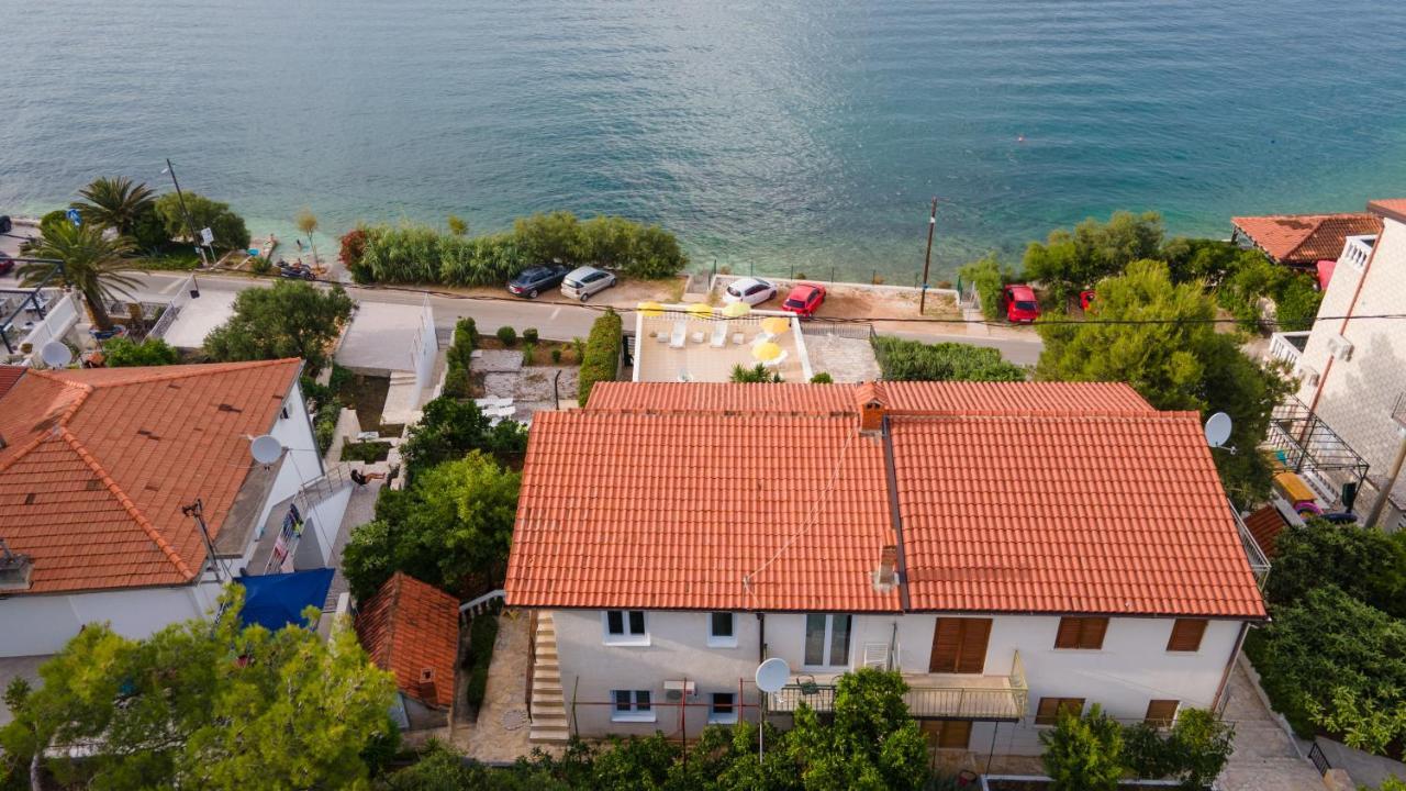 Villa Fjaba - By The Sea - With The Big Terraces & Great Sea View Trogir Exteriör bild