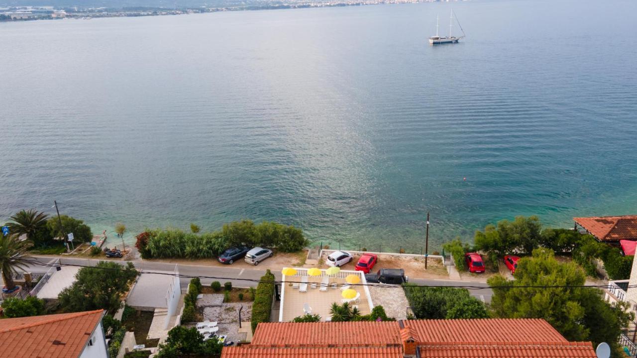 Villa Fjaba - By The Sea - With The Big Terraces & Great Sea View Trogir Exteriör bild