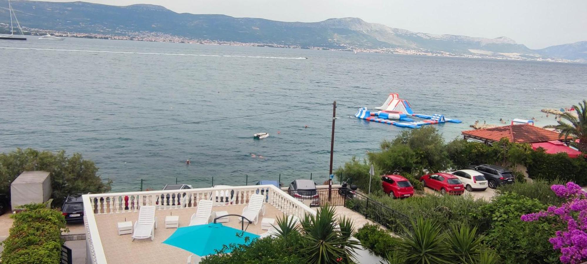 Villa Fjaba - By The Sea - With The Big Terraces & Great Sea View Trogir Exteriör bild