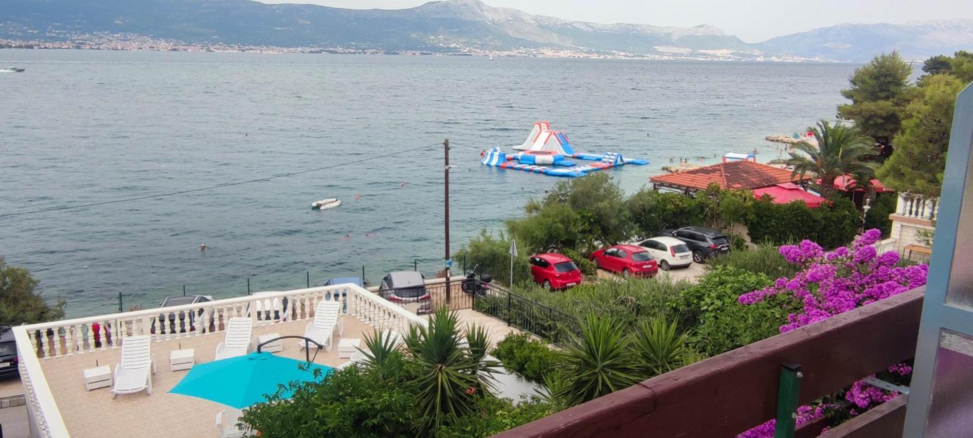 Villa Fjaba - By The Sea - With The Big Terraces & Great Sea View Trogir Exteriör bild