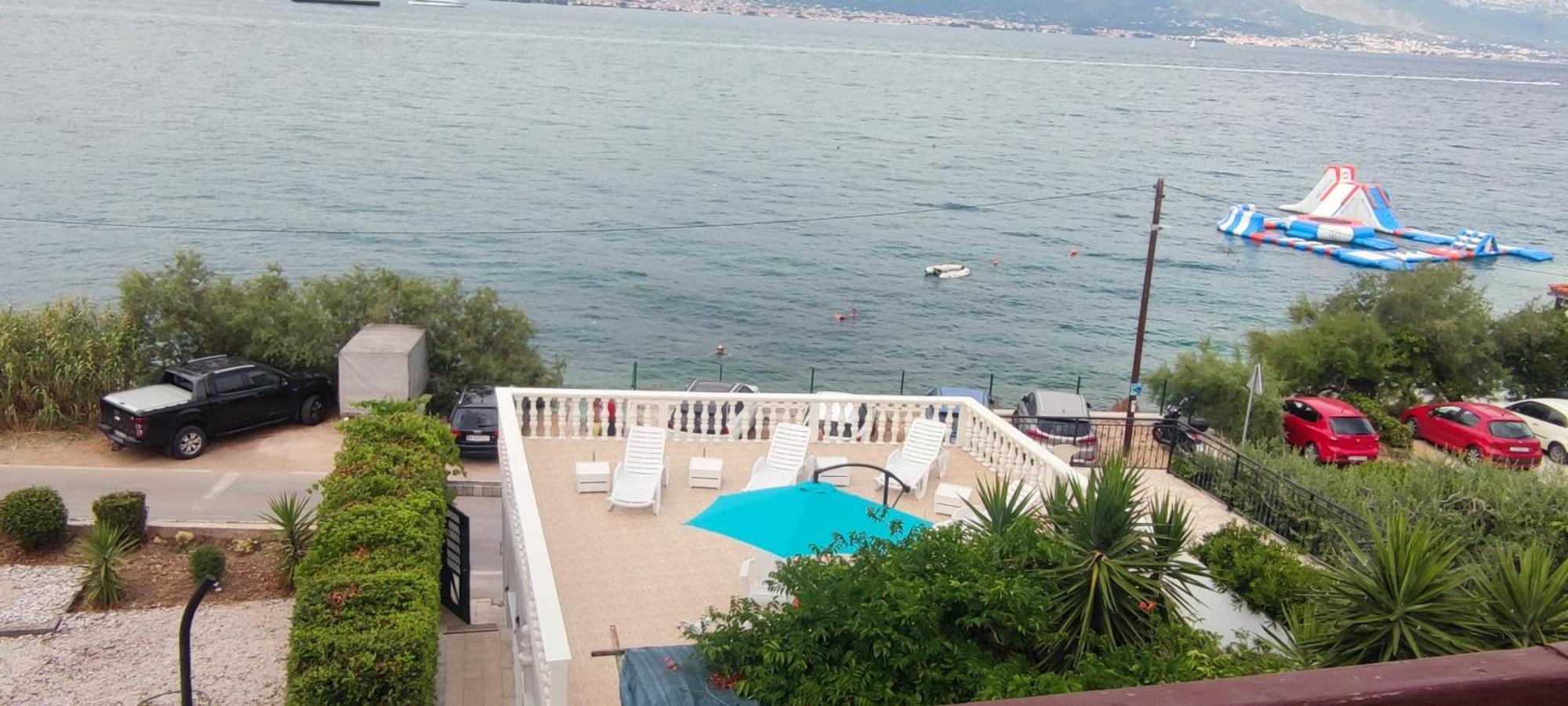 Villa Fjaba - By The Sea - With The Big Terraces & Great Sea View Trogir Exteriör bild