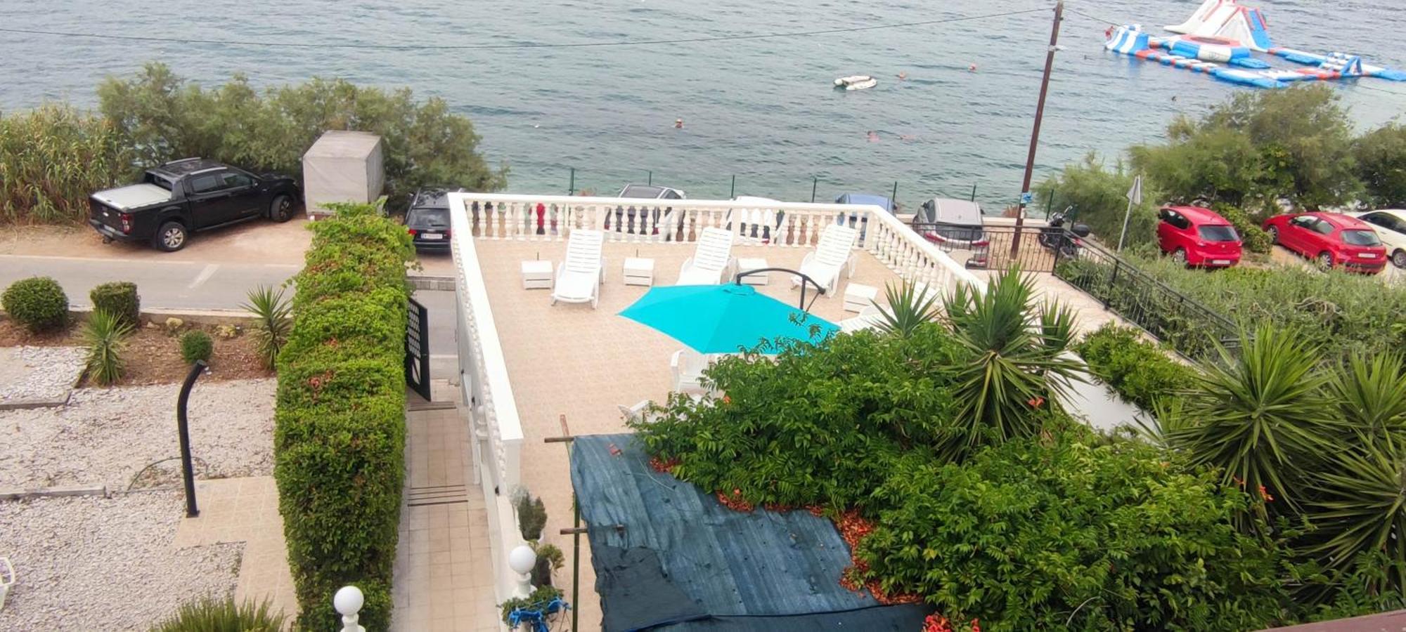 Villa Fjaba - By The Sea - With The Big Terraces & Great Sea View Trogir Exteriör bild
